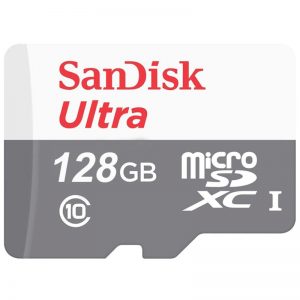 کارت حافظه microSDHC مدل Ultra کلاس 10 استاندارد UHS-I سرعت 100MBps ظرفیت 128 گیگابایت