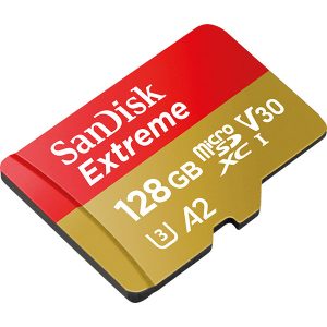 سن دیسک میکرو sandisk microsd 128gb 190mbs 4k A2 UHS1 U3