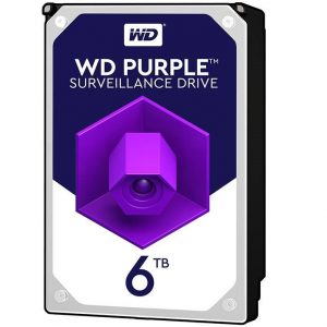 هارددیسک اینترنال وسترن دیجیتال مدل Purple WD63PURZ ظرفیت 6 ترابایت