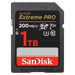 sandisk sd extreme pro 1TB 200mb