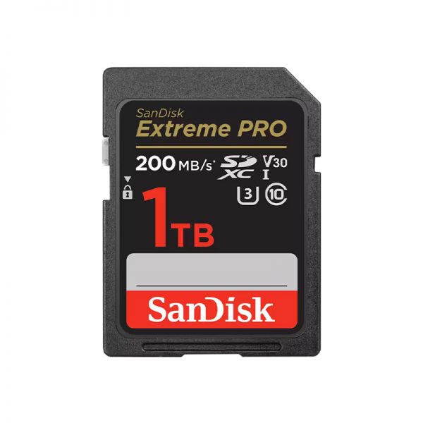 کارت حافظه SDXC سن دیسک مدل Extreme Pro V30 کلاس 10 استاندارد UHS-I U3 سرعت 200MB/s ظرفیت 1 ترابایت