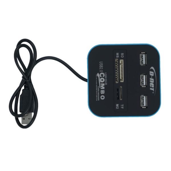 رم ریدر دی نت KS-9018COMBO USB HUB Ram Reader