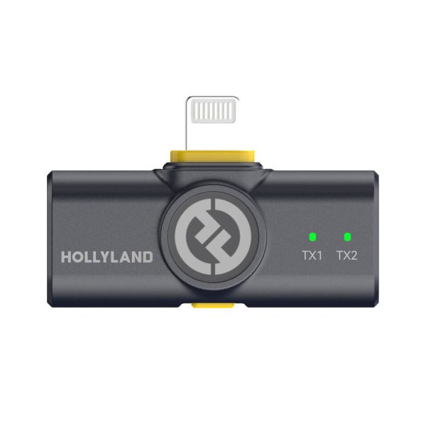 میکروفن یقه ای بی سیم هالی لند Hollyland Lark M2 COMBO