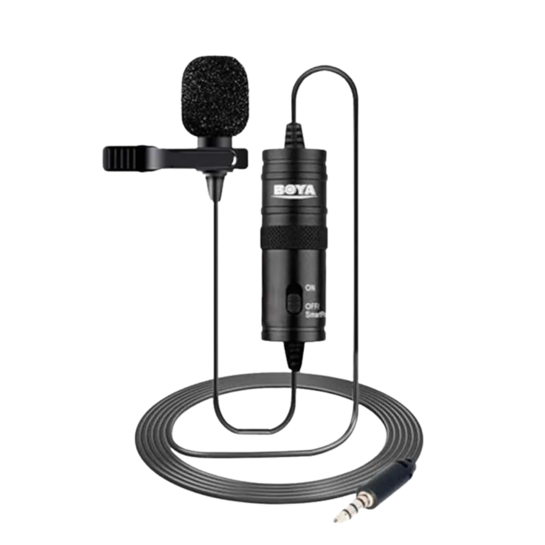 میکروفون یقه ای بویا BOYA BY-M1 Lavalier Microphone