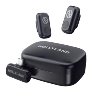 میکروفون یقه ای بی سیم Hollyland LARK A1 Duo 2-Person Wireless Microphone