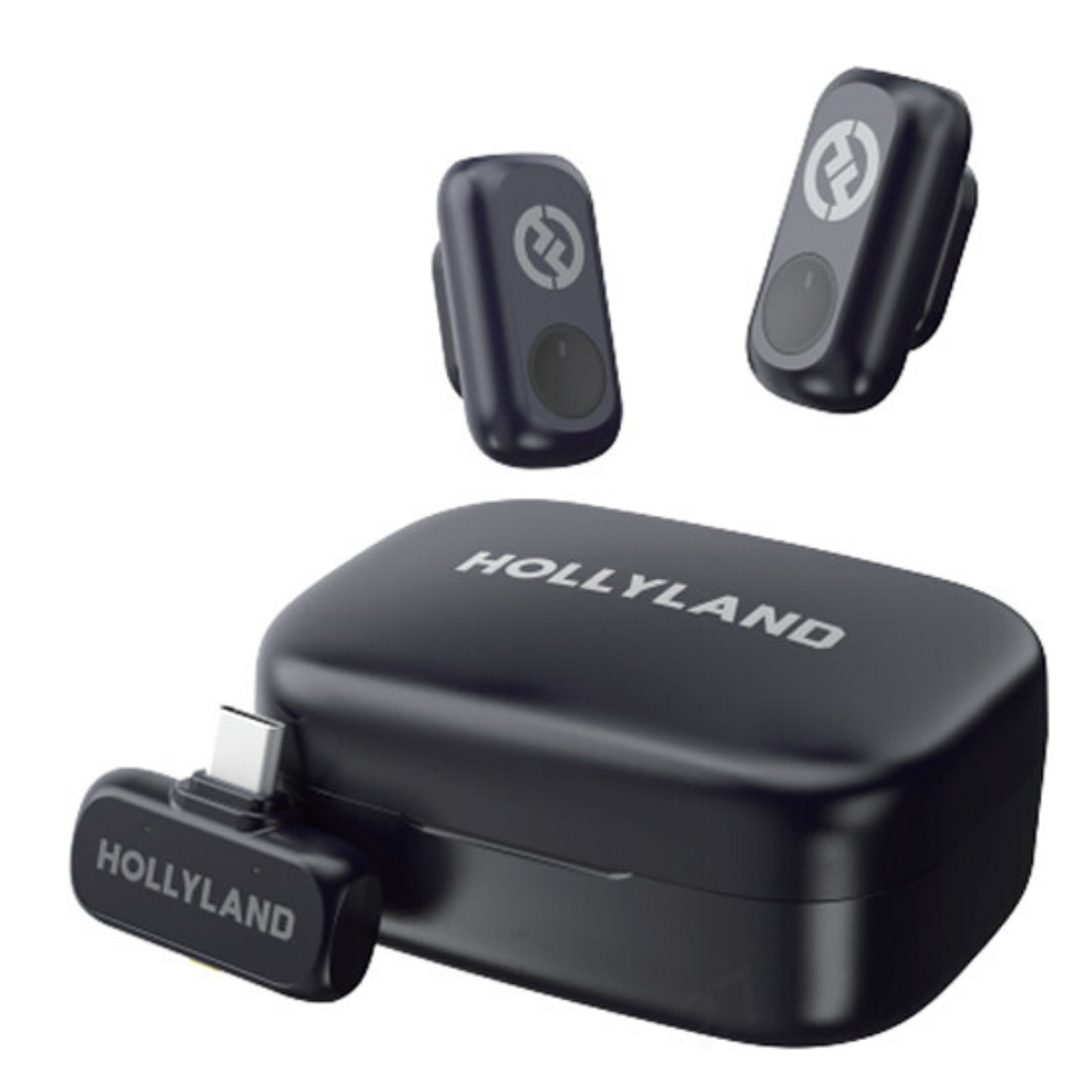 میکروفون یقه ای بی سیم Hollyland LARK A1 Duo 2-Person Wireless Microphone