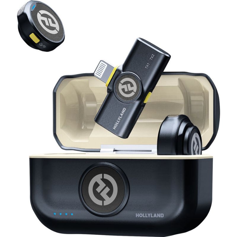 میکروفن یقه ای هالی لند Hollyland LARK M2 for iPhone Wireless Microphone