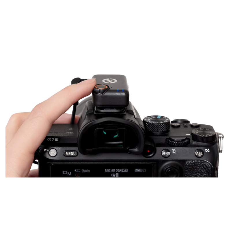 میکروفون یقه ای بی سیم هالی لند Hollyland LARK M2S mini Combo Microphone