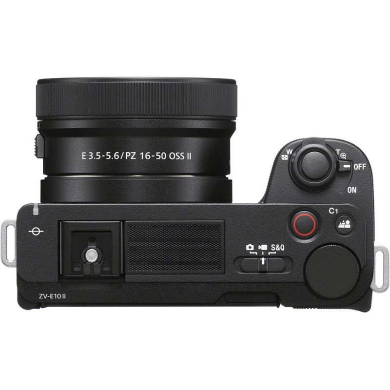 دوربین بدون آینه سونی مشکی Sony ZV-E10 II Mirrorless Camera with 16-50mm Lens